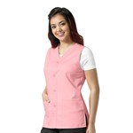 Wonderwink Unisex Scrub Vest - 2XL,Pink