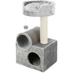 Trixie Pet Tolar Gray Cat Condo Tower