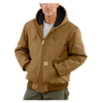 Carhartt Duck Lined Active Jacket - Brown, 3XL, Regular