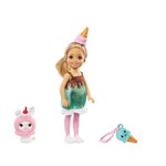 Mattel Toys Barbie Club Chelsea Dress-Up Doll (6-inch) Wearing Costume, with Pet and Accessories, Style May Vary