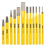 Stanley Punch and Chisel Kit, 12 piece