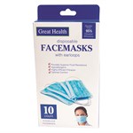 Disposable Face Masks - 10 pack