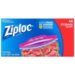 Ziploc Quart Storage Bags, 48 count