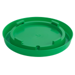 Miller Little Giant Manufacturing Plastic Nesting Waterer Base, Lime Green