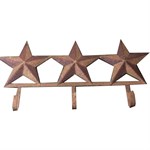 M&F Western 3-Key Star Key Hook Wall Hanging