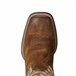 Ariat Men's Antigue Mocha Suede/Sand Camo Sport Patriot Western Boot - 11.5, D