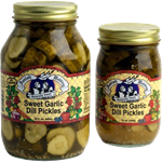 Amish Wedding Sweet Garlic Dill Pickles