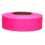 Presco Pink Glo Flag Tape, 1 in x 200 ft