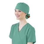 Wonderwink Unisex Solid Scrub Cap - Surgical Green