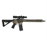 Black Rain Ordnance SPEC15 FDE Battleworn 5.56 Semi-Auto Rifle