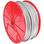 Koch Industries 7 x 19 Galvanized Cable, 3/8-Inch by 500-Feet