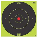 Pro-Shot 12-in Green Splatter Shot Bullseye Tag Paper Target, 5 targets