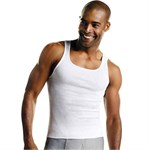 Hanes Men's FreshIQ ComfortSoft White Tank Undershirt, 6 pack - 2XL