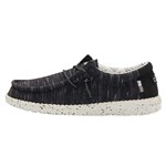 Hey Dude Toddler Black Wally Stretch Slip-On Shoe - 6