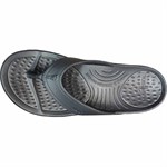 NuuSol Eclipse Black Cascade Flip Flop - W7