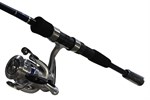 Daiwa D-Shock 2-Piece 6-ft 6-in Freshwater Spinning Rod & Reel Combo