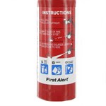 First Alert Rechargeable Home Fire Extinguisher UL Rated 1-A, 10-B:C