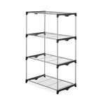 Whitmor 4 Tier Shelf Tower & Closet Organizer