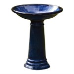 Imports Exclusive Hong Kong Pottery JL156 Interlocking Birdbath - Color May Vary