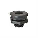 Green Leaf Tank Fitting, 3-in, FPT, Polypropylene