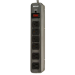 Coleman Cable Surge Protector, 6 Outlet, 3 ft