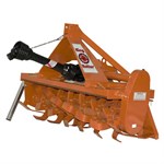 King Kutter 4-ft Gear Drive Tiller - Orange