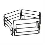 Little Buster Toys Black 5-Piece Panel/Gate Combo