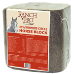 Ranch Pro Winners Circle 23% Horse Block