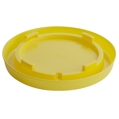 Miller Little Giant Manufacturing Plastic Nesting Waterer Base, Yellow