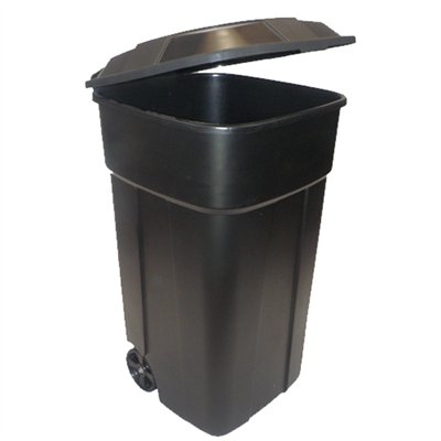 Incredible Plastics Wheeled Refuse Container, 45 gallon