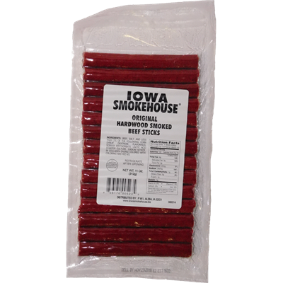 Iowa Smokehouse Original Hardwood Smoked Beef Sticks