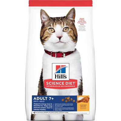 Hills Science Diet Adult 7+ Active Longevity Original Cat Food, 7 lbs