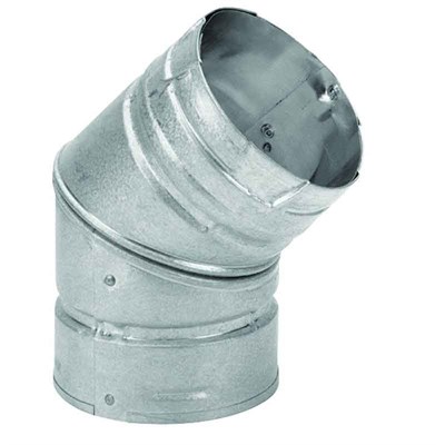 DuraVent PelletVent 3-in 45 Degree Elbow