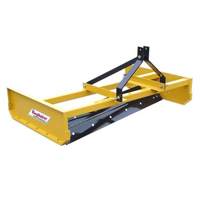 King Kutter 7-ft Professional Dual Edge Land Grader - Yellow