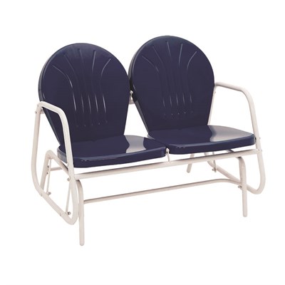 Jack Post 2 Seat Glider, Navy