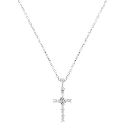 Montana Silversmiths Acadian Cross Baguette Necklace