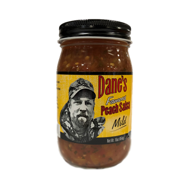 Dane's Famous Peach Salsa - Mild 16 oz.