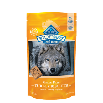 Blue Buffalo Wilderness Trail Treats Turkey Biscuits, 10 oz