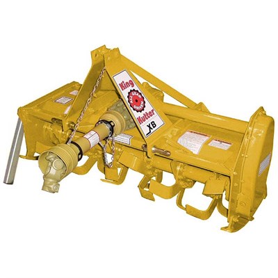 King Kutter 4-ft 25HP Gear Drive XB Tiller - Yellow