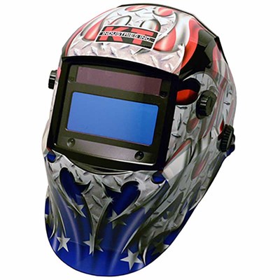 K-T Industries American Steel Auto Darkening Welding Helmet