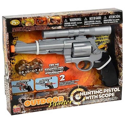 Kidz Toyz Outdoor Hunter Hunting Pistol with Scope Toy