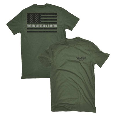 American Pride Proud Military Parent Short Sleeve Tee Shirt - 2XL