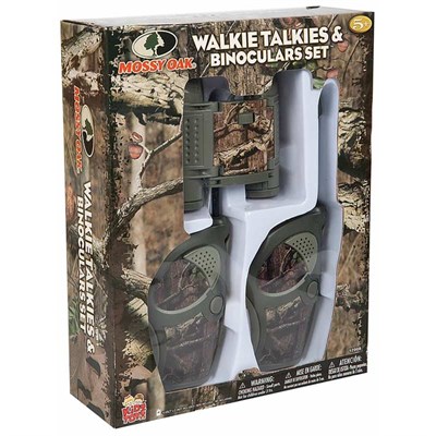 Kidz Toyz Mossy Oak Walkie Talkies & Binoculars Set