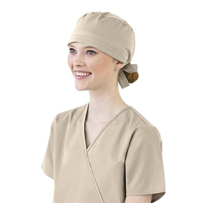 Wonderwink Unisex Solid Scrub Cap - Khaki