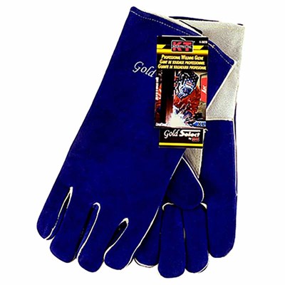 K-T Industries XL Blue Premium Grade Welding Glove