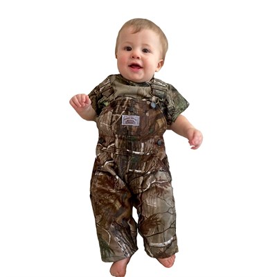 Round House Kid's Realtree Camo Overalls - 10