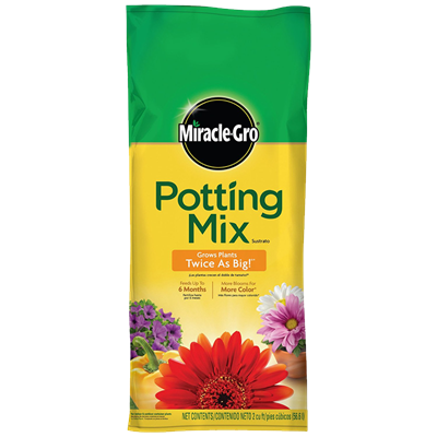 Miracle Gro Potting Soil Mix, 2 cu ft