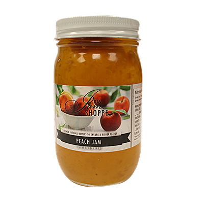 Das Jam Shoppe Peach Jam, 1 pint