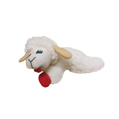 Multipet Lamb Chop Cat Toy, 4-Inch