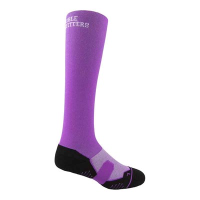 Noble Outfitters Women's Perfect Fit Purple Performance Sock